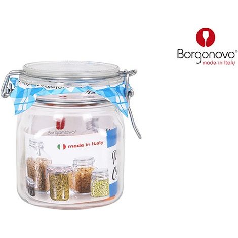 (6 u.) BOTE CRISTAL HERMETICO