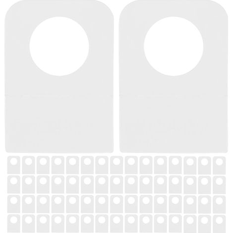 300 languettes adhésives pour présentoirs de vente au détail, 23 x 32 (1/5)