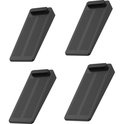 4pcs Antidérapante Cale Porte au Sol avec Hauteur Réglable,Ces Cales être Utilisées sur Une Base Genre Carrelage, Béton,Sols Stratifiésetc (1/5)