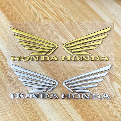 Autocollant de moto style logo de marque pour Honda Dio Cbr Vfr. autocollant de réservoir de carburant. accessoires de moto. style automobile