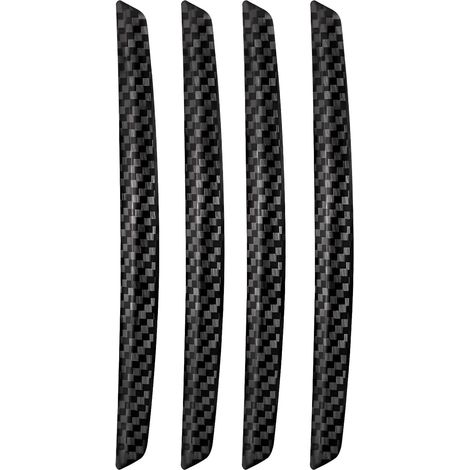 4 Pièces Protection Portiere Voiture en Fibre Carbone Noire - Autocollants pour Protéger Contre les Collisions Dans la Voiture - Peuvent Etre Utilisés Dans Différentes Voitures (1/5)