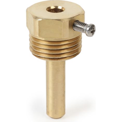 Giacomini – Doigt de gant pour sonde de température – Puits en laiton – Température max 120°C – Pression max 16 bar – Pour sonde K363A (1/2)
