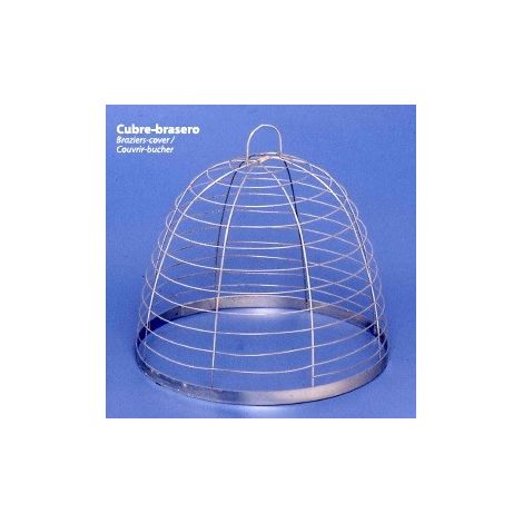 CUBRE-BRASERO OVALADO 30CM MET WAMJA