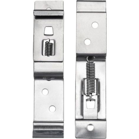 Confezione da 2 porta targa 120x25 mm Porta targa universale per auto in acciaio inox per targhe di auto, rimorchi e camion