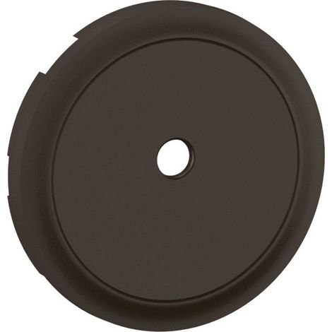 Enjoliveur pour prise audio Jack 3,5mm Céliane Noir LEGRAND CN0318 (1/2)