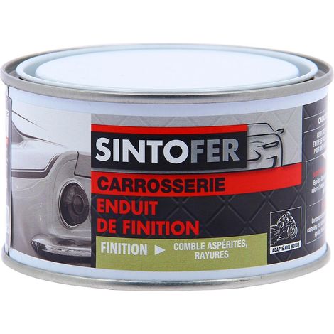 Enduit de finition - SINTO - Sintofer - 400g - Prêt à l'emploi - Intérieur - Gris