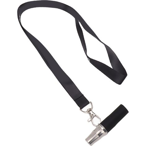 Bec buccal pour narguilé en acier inoxydable, portable, embout de chicha avec cordon, accessoire de fumée, lot de pièces détachées (1/5)