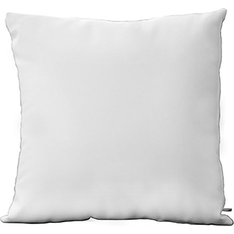 Cojín blanco para cama balinesa FORMENTERA by Newgarden. Medidas 50x50 cm (1/3)