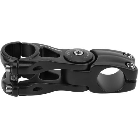 Potence de vélo tout terrain en alliage d'aluminium réglable, tige creuse pour guidon de cyclisme, accessoire de bicyclette (1/5)