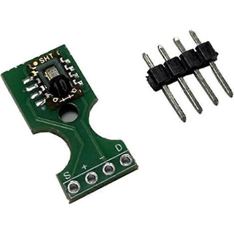 Carte de développement de module de capteur numérique de température et d'humidité SHT10 pour la communication I2C avec la sonde d'acquisition de données. (1/5)