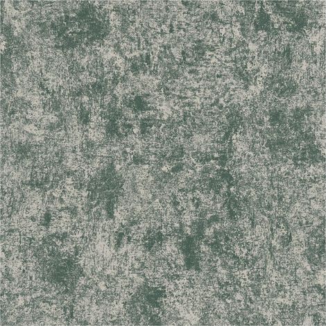 Plaster look wallpaper wall Profhome 389701 non-woven wallpaper smooth with tangible texture and metallic effect green teal cream 5,33 m2 (1/5)