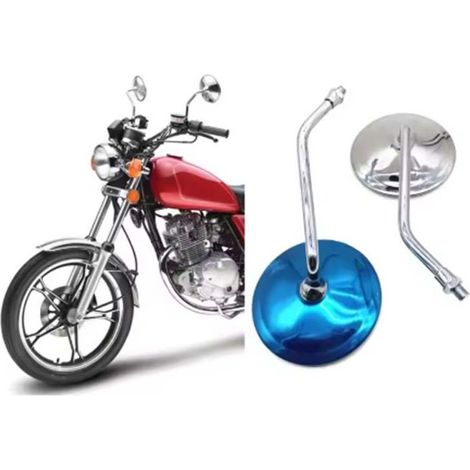 Motorcycle rearview mirror compatible with Haojue Prince GN125 HJ125 EN150 SH-2014-LX models. (1/4)