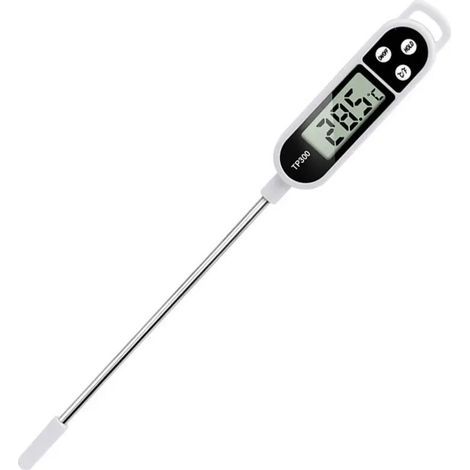 Thermometre cuisine accessoire termometre cuison,thermomètre sonde thermometre barbecue 5Secondes LCD Ecran Thermomètre pour Patisserie BBQ Lait à Viande Culinaire (1/5)