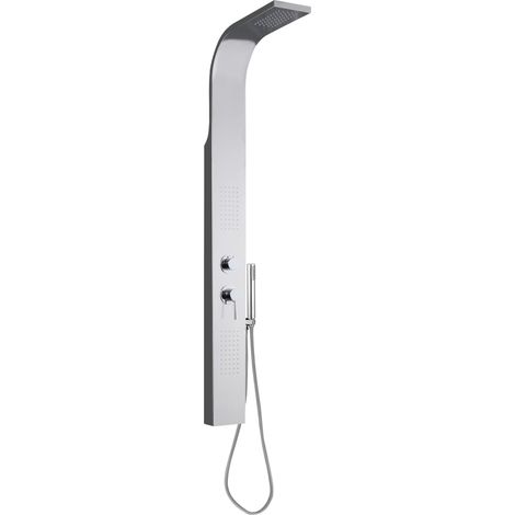 Colonna Doccia Idromassaggio Getto Frontale in Acciaio Inox Crio ASP (1/2)