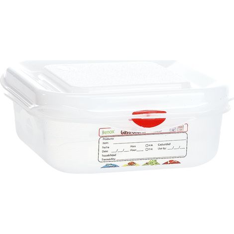 Contenitore GN ermetico professionale Denox Gastronox 1/6 h 65