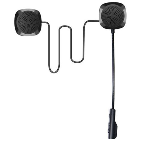 Casque de Moto Casque Bluetooth  Casque Casque sans Fil écouteur Mains Libres avec Le contrôle de la Musique Mic (1/5)