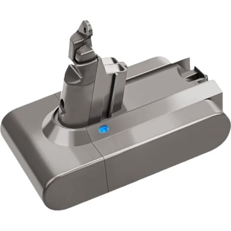 Batterie de remplacement Li-ion 21,6 V grise à 2200 mA (convient aux aspirateurs Dyson V6/DC58/DC59/DC61/DC62/SV09/SV07/SV06/SV04/SV03) (1/5)