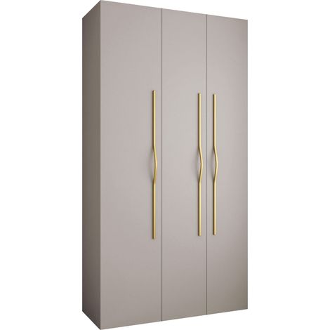 Armario Hartford 563, Cachemira, 246x130x42cm, Puertas de armario: Con bisagras, Número de estantes: 6