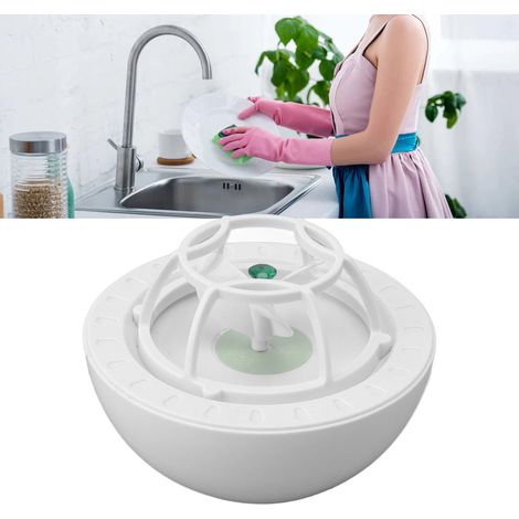 Lave-vaisselle portable à ultrasons, mini lave-vagues pour fruits et légumes, 100-240 V, vert, conforme aux normes européennes (1/5)