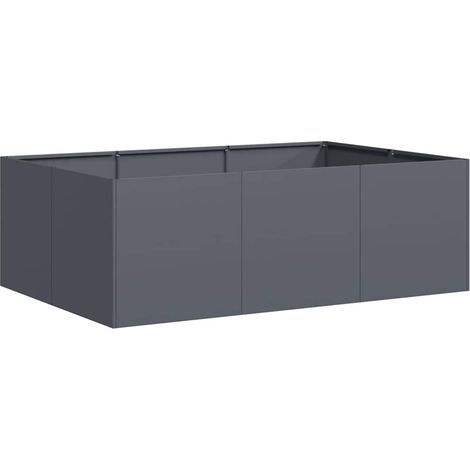 Maison Exclusive - Fioriera Antracite 120x80x40 cm in Acciaio
