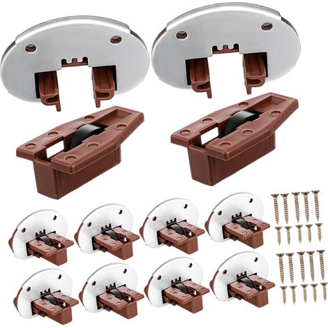 TEHAUX Kit de réparation glissières en 10 pièces essentielles pour un (1/5)