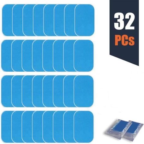 EMS Gel Pad, Feuille de Gel de Rechange de Formateur de boursouflure d\'EMS, 32 Feuille de Gel de Gel (1/4)