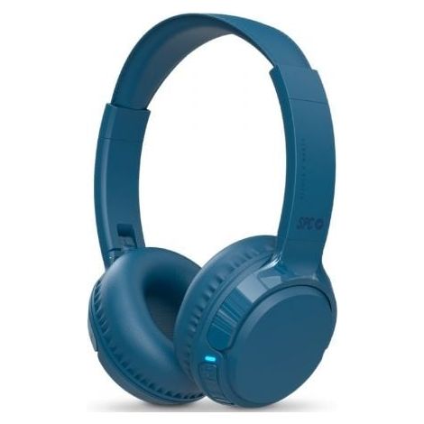 Auriculares Inalámbricos SPC Heron 2 Studio/ con Micrófono/ Bluetooth/ Azules