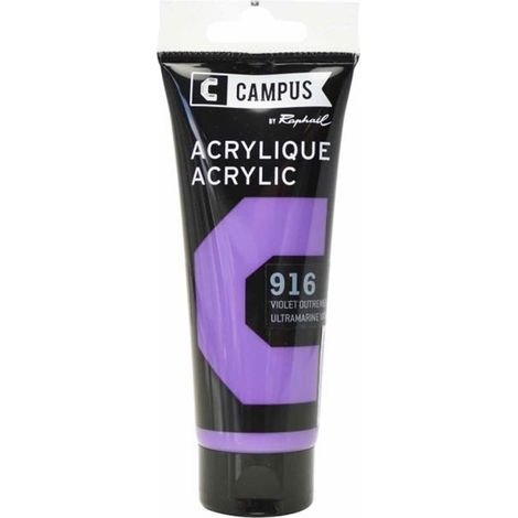 Peinture acrylique 100 ml - Violet Outremer n°916