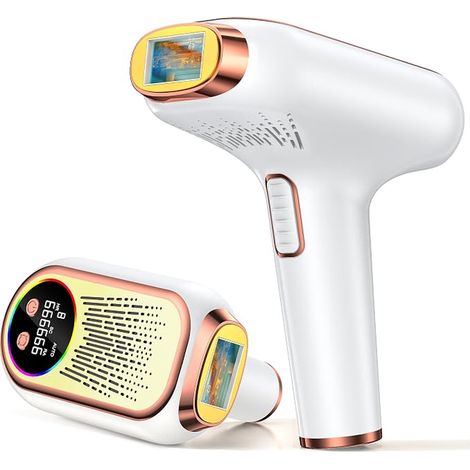 Epilateur Lumiere Pulsee, Fenêtre 6.8 cm², 9 Niveaux, 3 Modes (1/5)