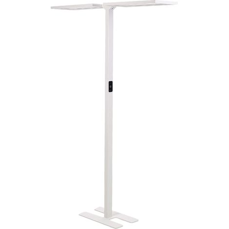 LED Stehlampe SCULPTOR mit Bewegungsmelder Metall Weiß