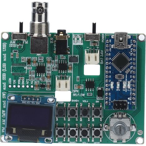 Récepteur radio FM AM (PO et OC) SSB (LSB et USB) DIY module SI4732 carte audio (1/5)