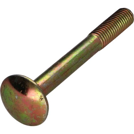 TRCC JAPY tête ronde collet carré M8X70 Filetée sur 22 Filetage partiel Bichromaté-400 pièces (1/3)