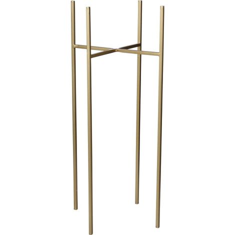 Mica Pflanzenständer Scott gold, 18,5 x 18,5 x 55 cm Deko-Accessoires