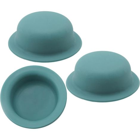 3pièces Couvercle Poignée Casserole Silicone Anti-brûlure Protection Chaleur Cuisson