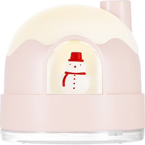 Humidificateur Maison Enneigée - Lampe Veilleuse Intégrée - Batterie Rechargeable 1200 mAh - Ultra Silencieux - Capacité 50 ml - Pour Chambre Bureau Maison - 1 Pièce (1/4)