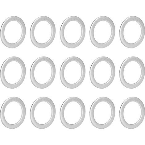 Edelstahl-Unterlegscheibe 8x11 mm, Packung mit 120 Stück, Wartungszubehör, Innendurchmesser 8 mm, Außendurchmesser 11 mm, Edelstahl, Wartung 4807-0811-0500 (1/5)