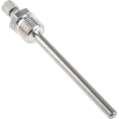 Doigt de gant 1/2 BSP pour Capteur de température, Ø 3mm ( Prix pour 1 ) (1/3)
