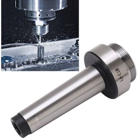 Arbor à tête ennuyeuse Boring Head Arbor MT3‑1‑1 / 2‑18UNF-M12 Adaptateur de bielle à collège en acier à bricolage pince (1/4)