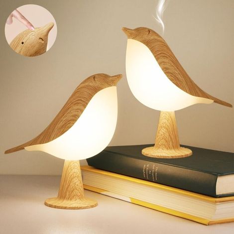 Tuserxln – Lampe de chevet tactile rechargeable 1800mAh – 3 modes dimmables 3000K-6000K – Design portable avec diffuseur d'arômes – Pour chambre et bureau (1/5)