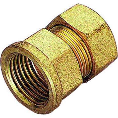 RACCORDO DIRITTO FEMMINA CON TENUTA O-RING PER TUBO RAME MODELLO 1300 1/2 ø12   TIEMME RACCORDERIE SPA