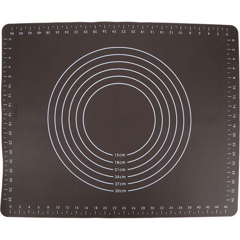NonStick Silicone Baking Mat High Temperature Resistance Dough Flour Kneading Rolling Pad Kitchen Tools (1/5)