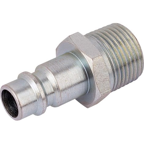 Draper 3/8" BSP Male Nut PCL Euro Coupling Adaptor (Sold Loose) (54416) (1/5)
