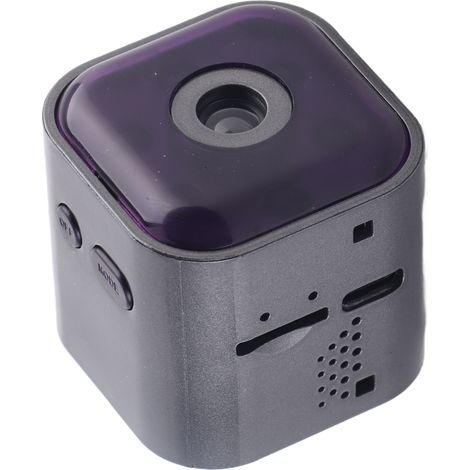 Mini caméra HD sans fil Wi-Fi, interphone bidirectionnel, détecteur de mouvement, vision nocturne, caméra de sécurité pour la maison et le vélo (1/5)