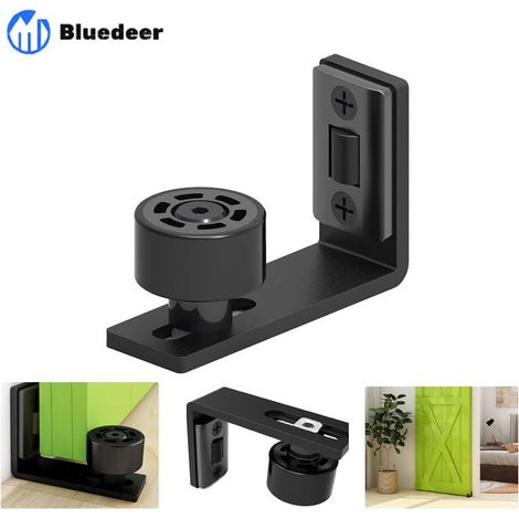 Ajustable Guide de Plancher Mur/porte Guide Inférieur Pour Porte en Bois Coulissante (1/5)
