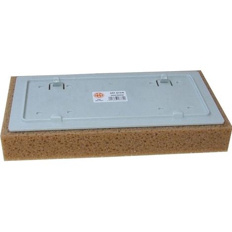 RICAMBIO GRIGIO SPUGNA mm. 290X150X40