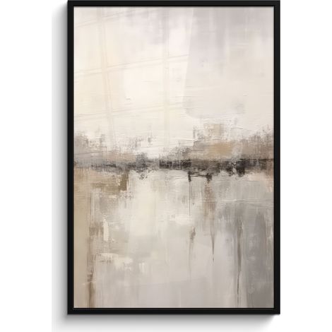 POSTER INCORNICIATO Arte moderna - Astratto - Beige 80x120 cm (1/5)