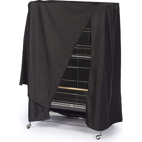 Protection anti-poussière pour cage à oiseaux, housse imperméable pour cage à oiseaux, 88 x 63 x 120 cm (1/5)