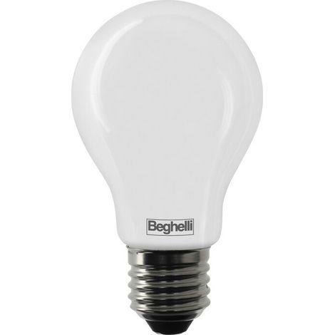 Lampada LED Goccia Tuttovetro E27 12 W 6500 °k Fredda 1520 Lm 5 Pezzi