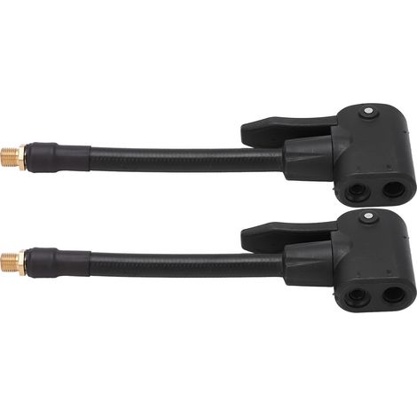 Adaptateur de mandrin pour gonfleur de pneus de voiture, valve, embout de pompe, connecteur fileté pour gonfleur de pneus de voitures, motos et vélos (1/5)
