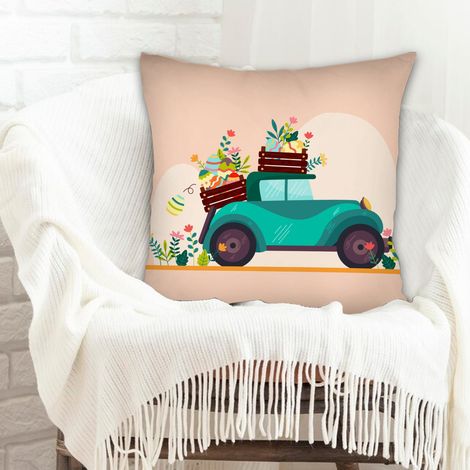 Housse de coussin moderne design doux pour petit ami, mari, fiançailles couples (1/5)